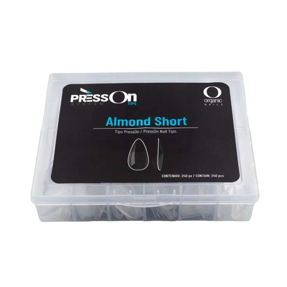 Tip Press ON Almond Short