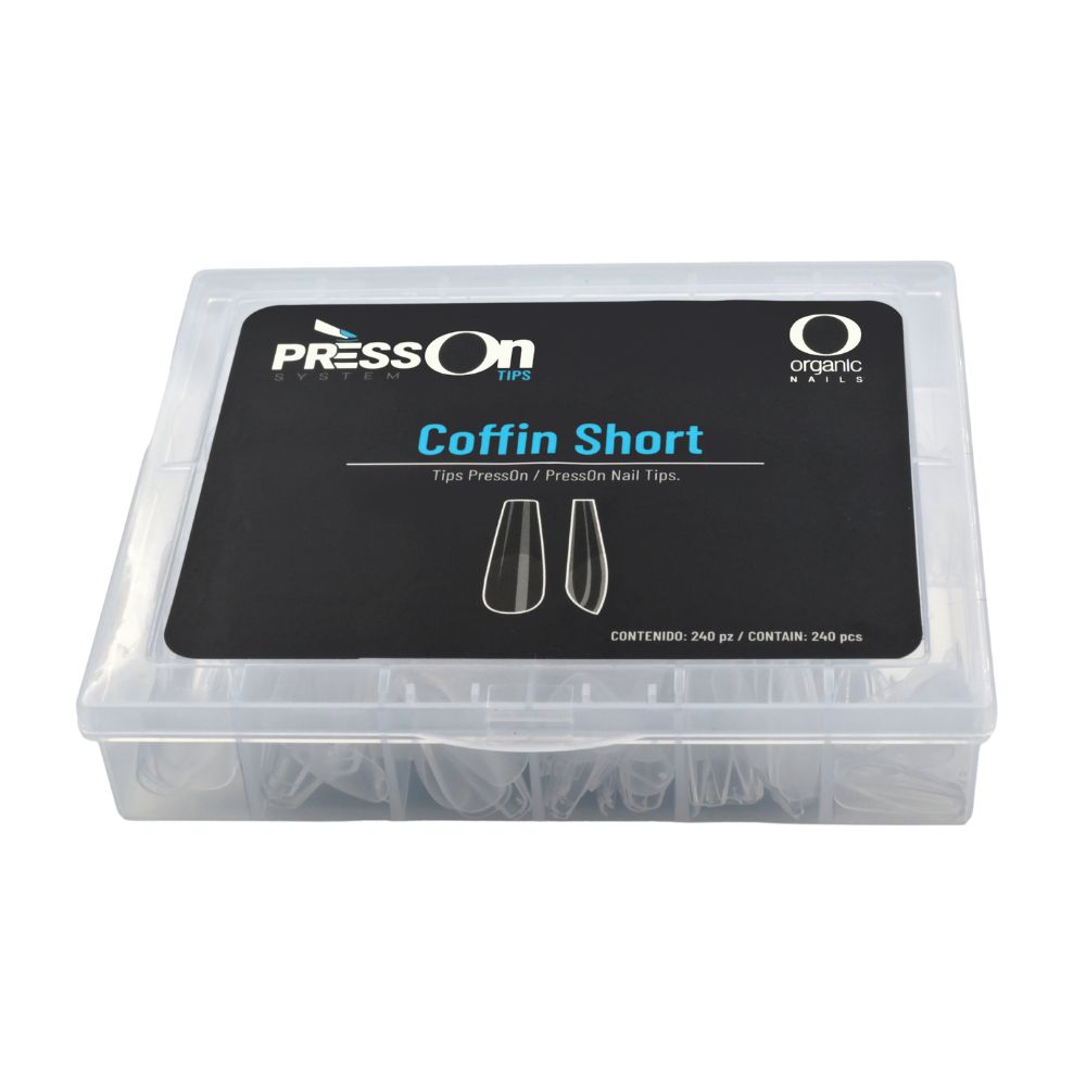 Tip Press ON Coffin Short