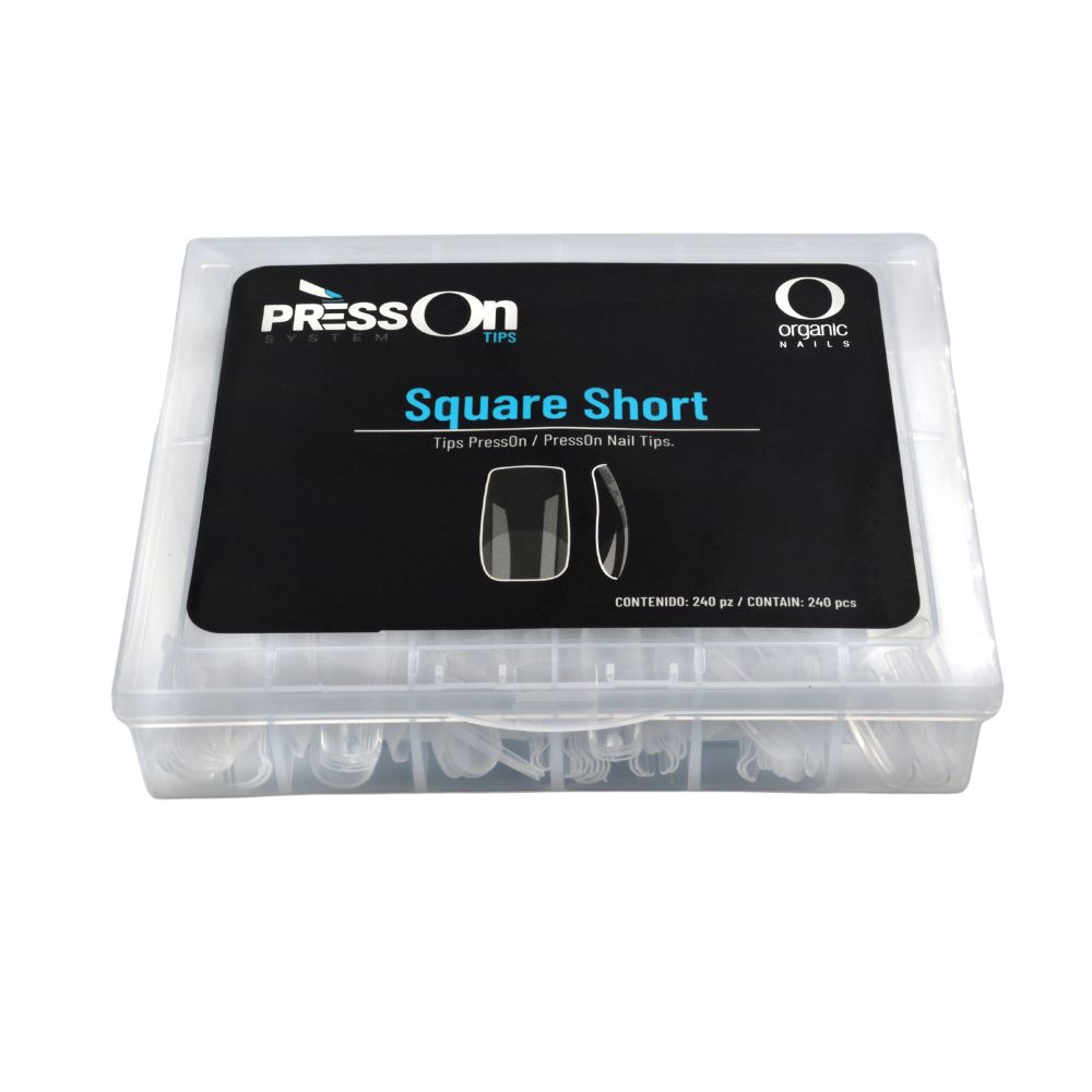 Tip Press ON Square Short