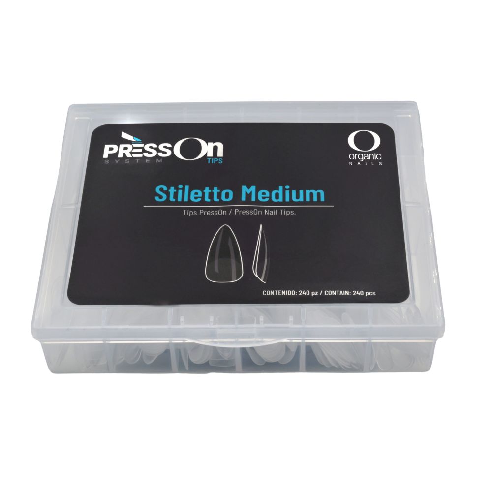 Tip Press ON Stiletto Medium